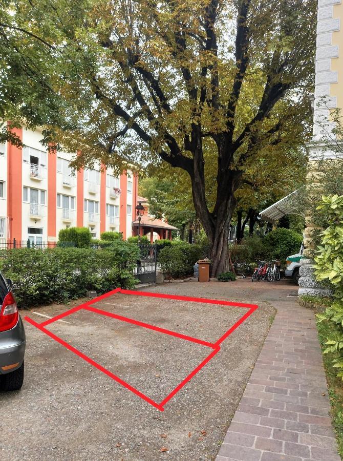 5-Zimmer-Appartement In Historischer Privatvilla, Meran Zentrum, Kostenloser Parkplatz Luaran gambar